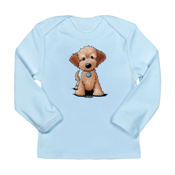 CafePress - Kiniart Goldendoodle Pu Long Sleeve Infant T Shirt - Long Sleeve Infant T-Shirt