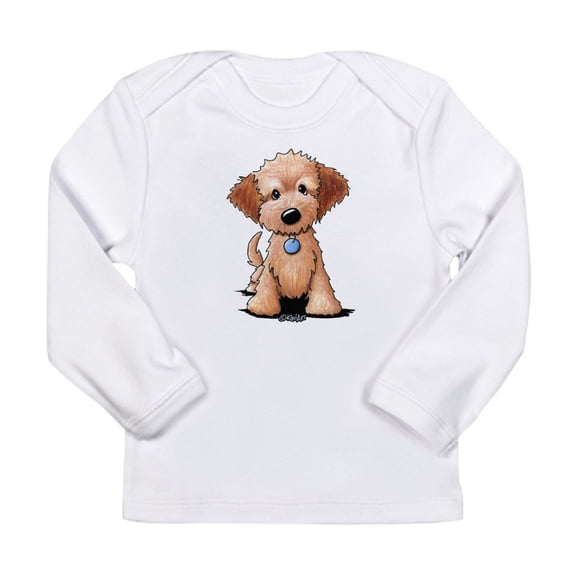 CafePress - Kiniart Goldendoodle Pu Long Sleeve Infant T Shirt - Long Sleeve Infant T-Shirt