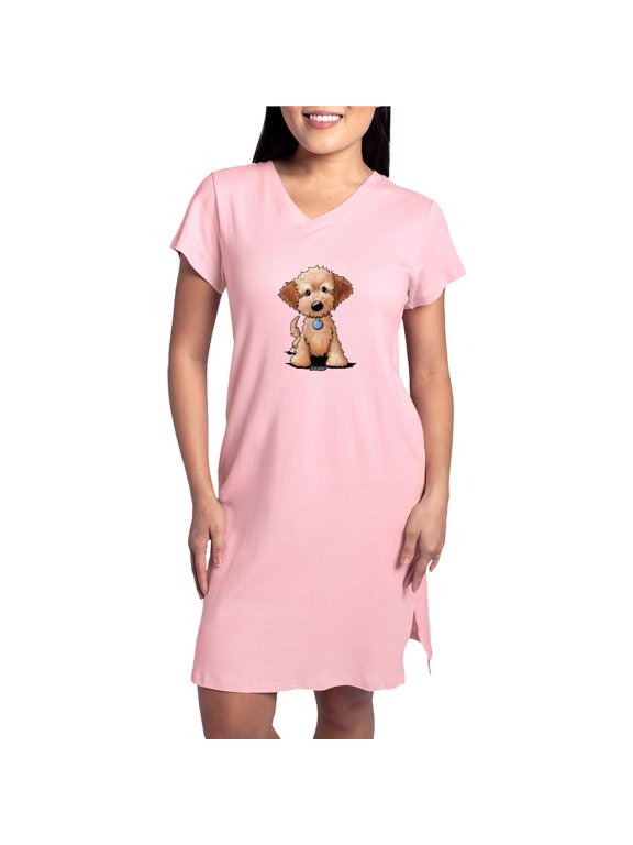 - Kiniart Goldendoodle Puppy - Women's Nightshirt