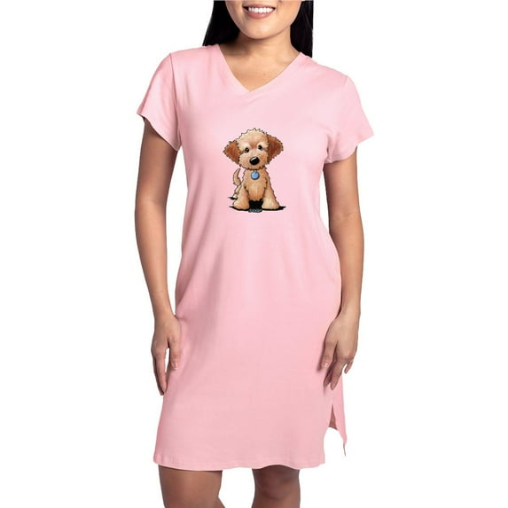 CafePress - Kiniart Goldendoodle Puppy - Women's Nightshirt