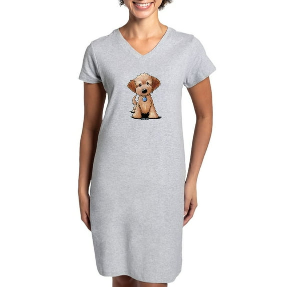 CafePress - Kiniart Goldendoodle Puppy - Women's Nightshirt