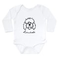 thumbnail image 1 of CafePress - Kiniart Labradoodle Ar Long Sleeve Infant Bodysuit - Long Sleeve Cotton Baby Bodysuit, 1 of 4