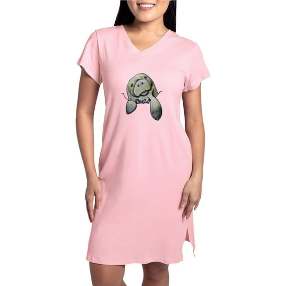 CafePress - Kiniart Manatee - Women's Nightshirt