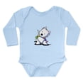thumbnail image 1 of CafePress - Kiniart Playful Westie Long Sleeve Infant Bodysuit - Long Sleeve Cotton Baby Bodysuit, 1 of 4