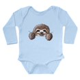 thumbnail image 1 of CafePress - Kiniart Pocket Sloth Long Sleeve Infant Bodysuit - Long Sleeve Cotton Baby Bodysuit, 1 of 4