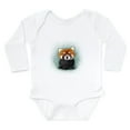 thumbnail image 1 of CafePress - Kiniart Red Panda Long Sleeve Infant Bodysuit - Long Sleeve Cotton Baby Bodysuit, 1 of 4