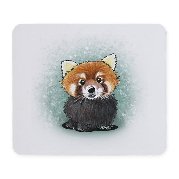 CafePress - Kiniart Red Panda Mousepad - Non-slip Rubber Mousepad, Gaming Mouse Pad