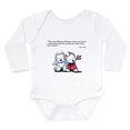thumbnail image 1 of CafePress - Kiniart Saint & Sinner Long Sleeve Infant Bodysuit - Long Sleeve Cotton Baby Bodysuit, 1 of 4