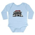 thumbnail image 1 of CafePress - Kiniart Schnauzer Long Sleeve Infant Bodysuit - Long Sleeve Cotton Baby Bodysuit, 1 of 4