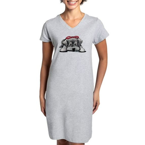 CafePress - Kiniart Schnauzer - Women's Nightshirt