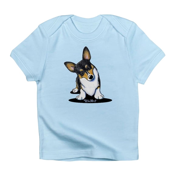 CafePress - Kiniart Tricolor Corgi Infant T Shirt - Infant T-Shirt