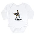 thumbnail image 1 of CafePress - Kiniart Tricolor Corgi Long Sleeve Infant Bodysuit - Long Sleeve Cotton Baby Bodysuit, 1 of 4