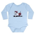 thumbnail image 1 of CafePress - Kiniart Westie Red Kil Long Sleeve Infant Bodysuit - Long Sleeve Cotton Baby Bodysuit, 1 of 4
