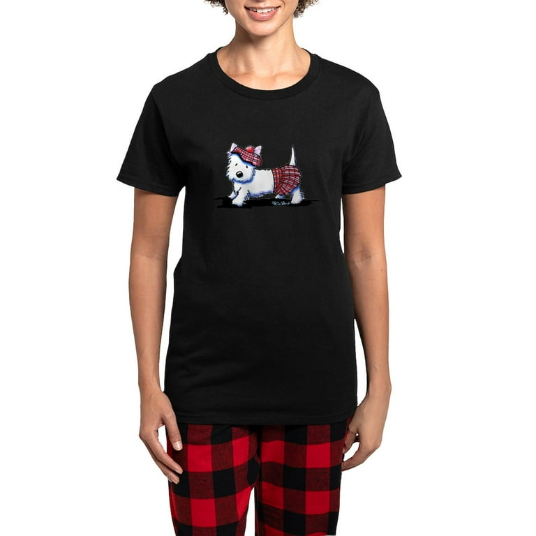 2 Piece Westie Hearts Long Tee Pajama Set 2 Piece Westie Hearts Long Tee Pajama Set