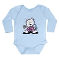 thumbnail image 1 of CafePress - Kiniart Westie XOXO - Long Sleeve Cotton Baby Bodysuit, 1 of 4
