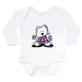 thumbnail image 1 of CafePress - Kiniart Westie XOXO - Long Sleeve Cotton Baby Bodysuit, 1 of 4
