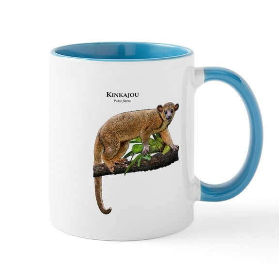CafePress - Kinkajou Mug - 11 oz Ceramic Mug - Novelty Coffee Tea Cup