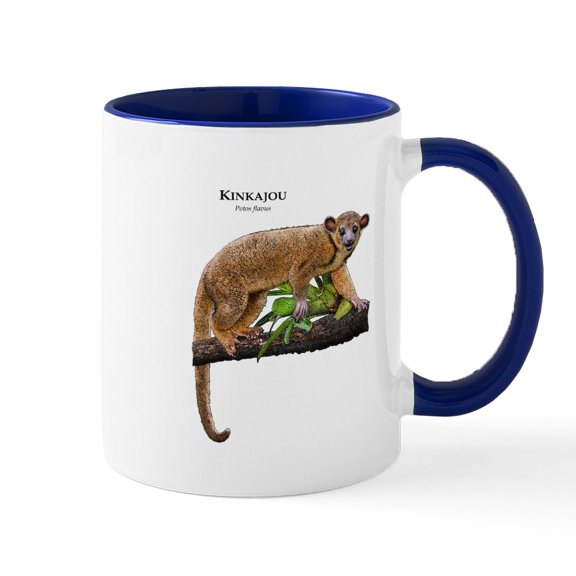 CafePress - Kinkajou Mug - 11 oz Ceramic Mug - Novelty Coffee Tea Cup