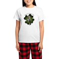 thumbnail image 1 of CafePress - Kiss Irish Women's Light Pajamas - Women's Short Sleeve Print T-Shirt and Pants Light Cotton Pajama Set, 1 of 7