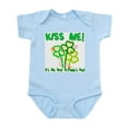 thumbnail image 1 of CafePress - Kiss Me! Baby's First St. Pat Infant Bodysuit - Baby Light Bodysuit, Size Newborn - 24 Months, 1 of 4