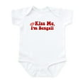 thumbnail image 1 of CafePress - Kiss Me, I'm Bengali. Infant Bodysuit - Baby Light Bodysuit, Size Newborn - 24 Months, 1 of 4