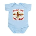 thumbnail image 1 of CafePress - Kiss Me I'm Cajun Too Infant Bodysuit - Baby Light Bodysuit, Size Newborn - 24 Months, 1 of 4