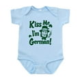 thumbnail image 1 of CafePress - Kiss Me I'm German Infant Bodysuit - Baby Light Bodysuit, Size Newborn - 24 Months, 1 of 4