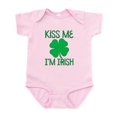 thumbnail image 1 of CafePress - Kiss Me I'm Irish Infant Bodysuit - Baby Light Bodysuit, Size Newborn - 24 Months, 1 of 4
