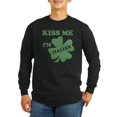 thumbnail image 1 of CafePress - Kiss Me I'm Italian Long Sleeve Dark T Shirt - Long Sleeve Dark T-Shirt, 1 of 4