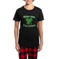 thumbnail image 1 of CafePress - Kiss Me Im Irish St Patricks Day Pajamas - Women's Short Sleeve Print T-Shirt and Pants Dark Cotton Pajama Set, 1 of 7