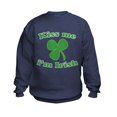 thumbnail image 1 of CafePress - Kiss Me Im Irish St Patricks Day Sweatshirt - Kids Sweatshirt, Youth Crew Neck Sweatshirt, 1 of 4
