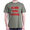thumbnail image 1 of CafePress - Kiss The Cook Men's Value T Shirt - Men's Classic Graphic Cotton T-Shirt, 1 of 4