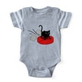 thumbnail image 1 of CafePress - Kitten Robot Ride - Cute Infant Baby Football Bodysuit, 1 of 3