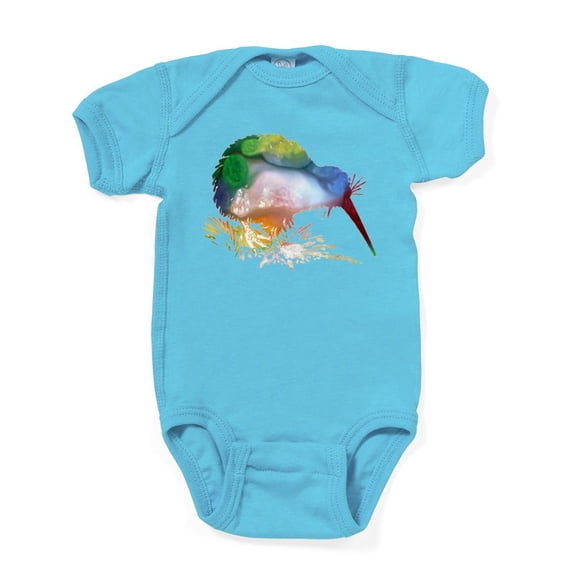 CafePress - Kiwi - Cute Infant Bodysuit Baby Romper - Size Newborn - 24 Months