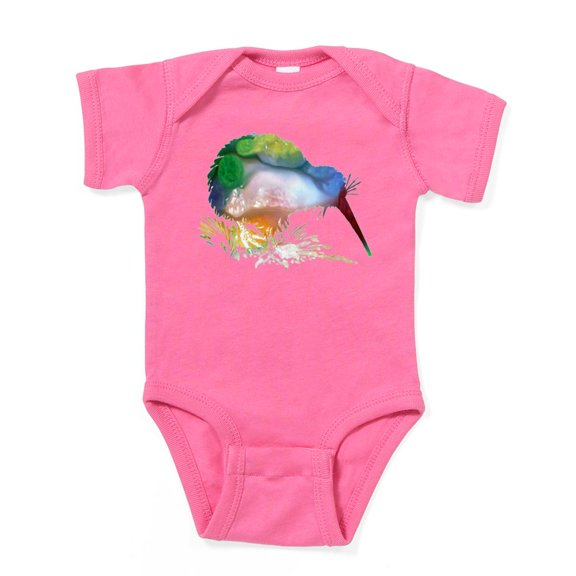 CafePress - Kiwi - Cute Infant Bodysuit Baby Romper - Size Newborn - 24 Months