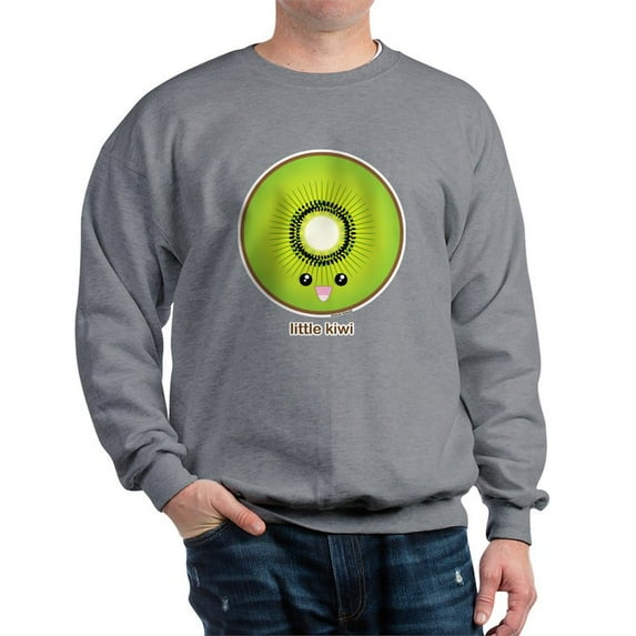 CafePress - Kiwi Sweatshirt - Crew Neck Sweatshirt