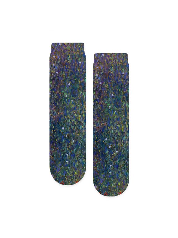 - Klimt - Unisex Novelty Printed Crew Adult Socks