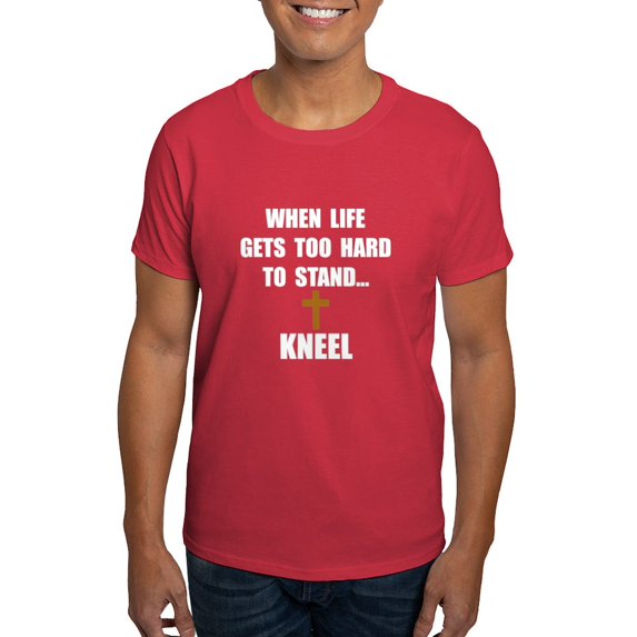 CafePress - Kneel T Shirt - Men's Classic Graphic Cotton T-Shirt