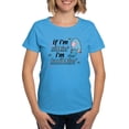 thumbnail image 1 of CafePress - Knitting Sitting Sheep Women's Dark T Shirt - Women's Traditional Fit Dark T-Shirt, 1 of 4