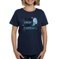 thumbnail image 1 of CafePress - Knitting Sitting Sheep Women's Dark T Shirt - Women's Traditional Fit Dark T-Shirt, 1 of 4