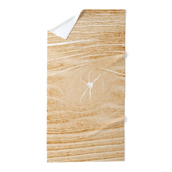 CafePress - Knotty Wood - Large Beach Towel, Soft 30"x60" Towel with Unique Design