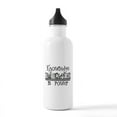 thumbnail image 1 of CafePress - Knowledge Is Power Stainless Water Bottle 1 - Stainless Steel Water Bottle, Sports Bottle, 1.0L, 1 of 5