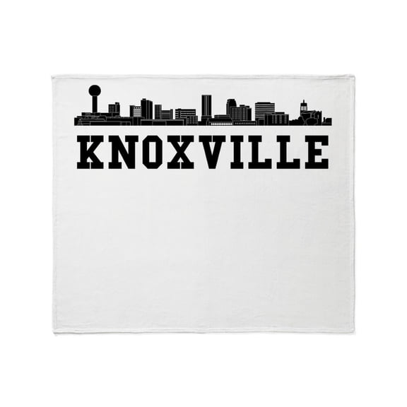 CafePress - Knoxville TN Skyline Throw Blanket - Soft Fleece Throw Blanket, 50"x60" for All Ages