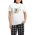 thumbnail image 1 of CafePress - Koala Bear Women's Light Pajamas - Women's Short Sleeve Print T-Shirt and Pants Light Cotton Pajama Set, 1 of 7