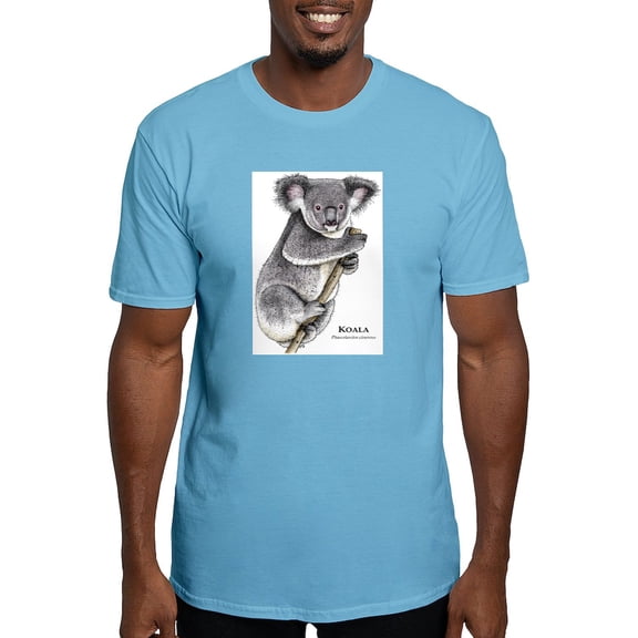 CafePress - Koala Fitted T Shirt - Fitted T-Shirt, Vintage Fit Soft Cotton Tee