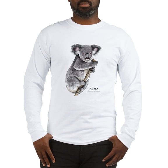 CafePress - Koala Long Sleeve T Shirt - Unisex Cotton Long Sleeve T-Shirt