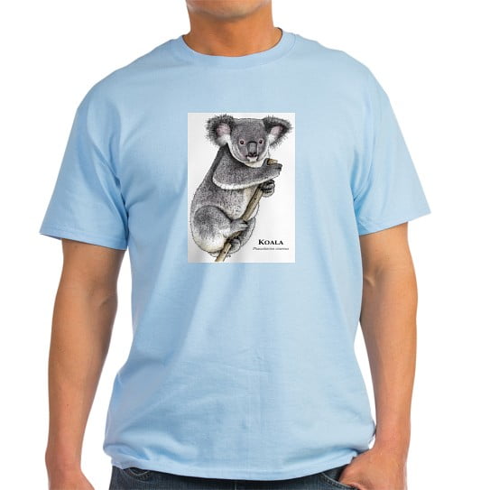 CafePress - Koala White T Shirt - Men's Classic Cotton T-Shirts