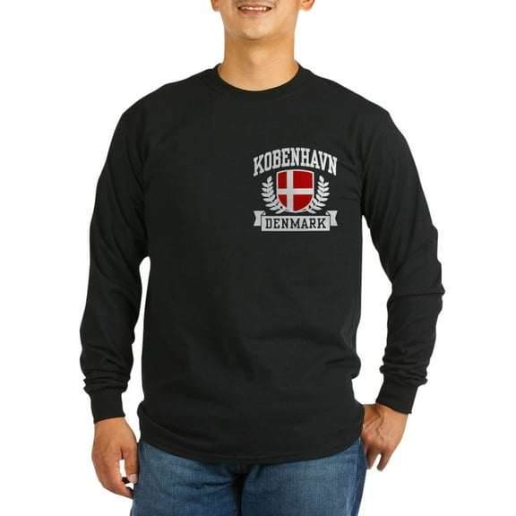 CafePress - Kobenhavn Denmark Long Sleeve Dark T Shirt - Long Sleeve Dark T-Shirt