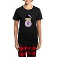 thumbnail image 1 of CafePress - Kokeshi Wisteria Bride Pajamas - Women's Short Sleeve Print T-Shirt and Pants Dark Cotton Pajama Set, 1 of 7
