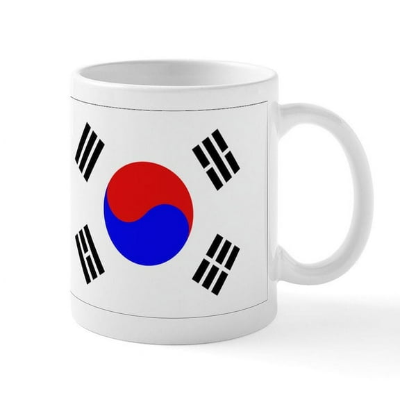 CafePress - Korear_F Copy Ceramic Mug - 11 oz Ceramic Mug - Novelty Coffee Tea Cup